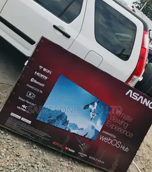 65 Inches Smart Wedos Led Asano Black Tv
