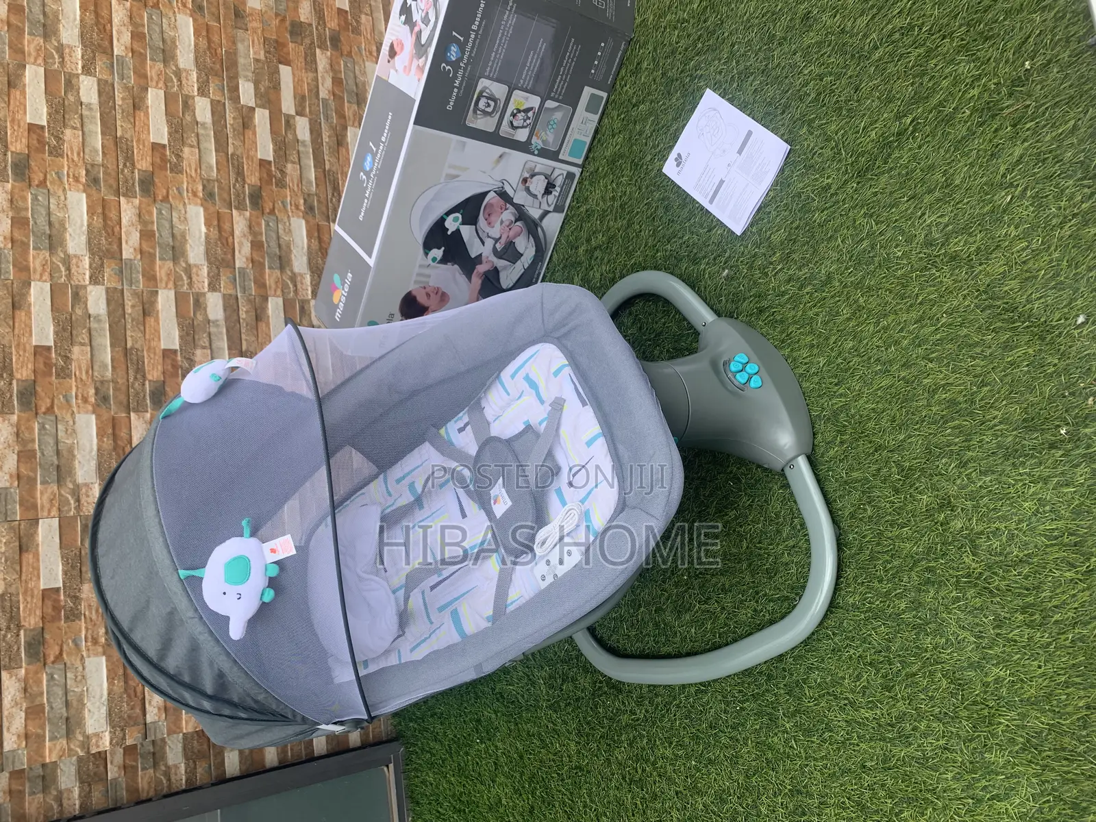 Mastela 3in1 Bassinet Baby Rocker Baby Swing