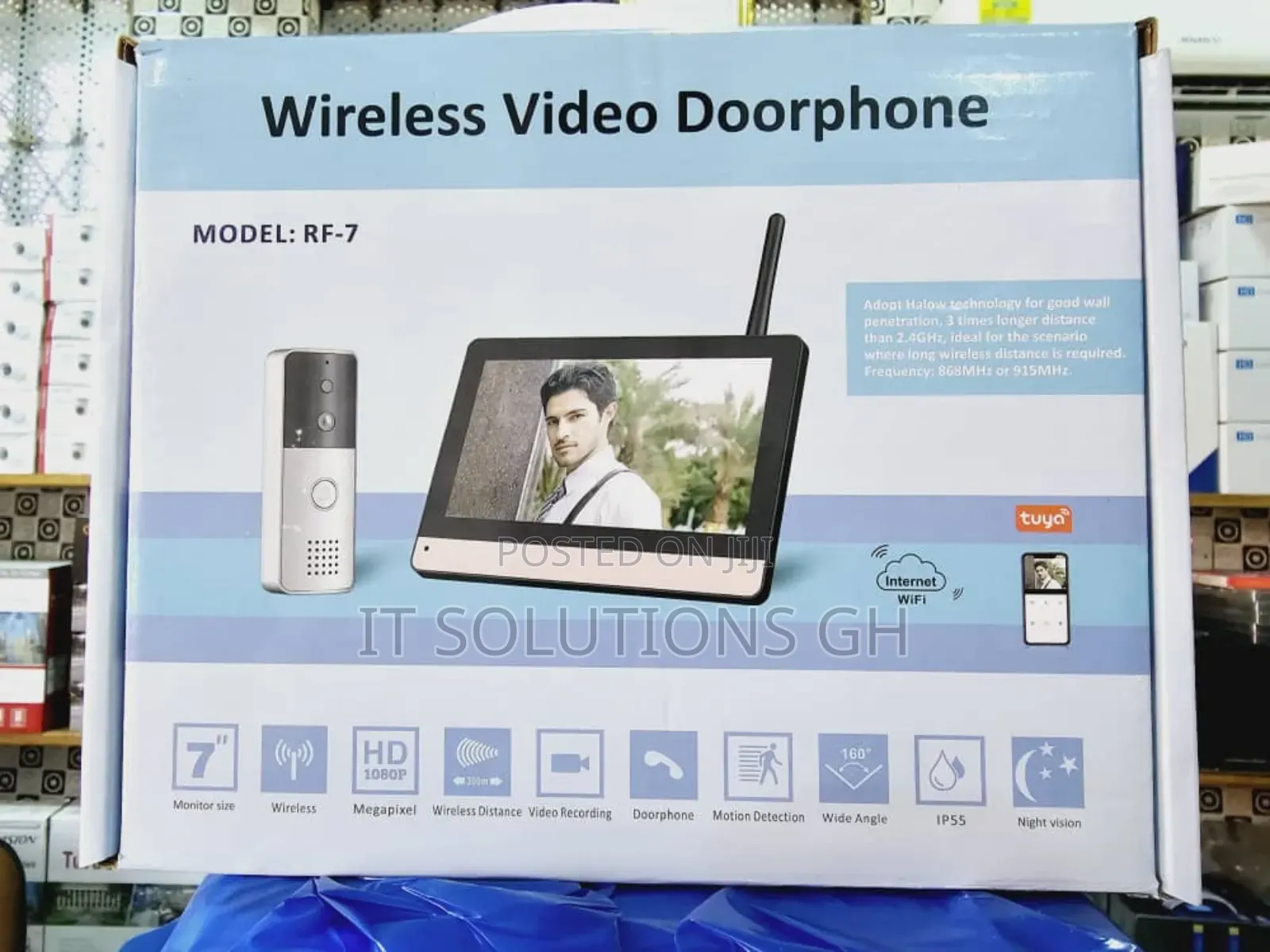 Wireless Tuya Smart Video Doorbell