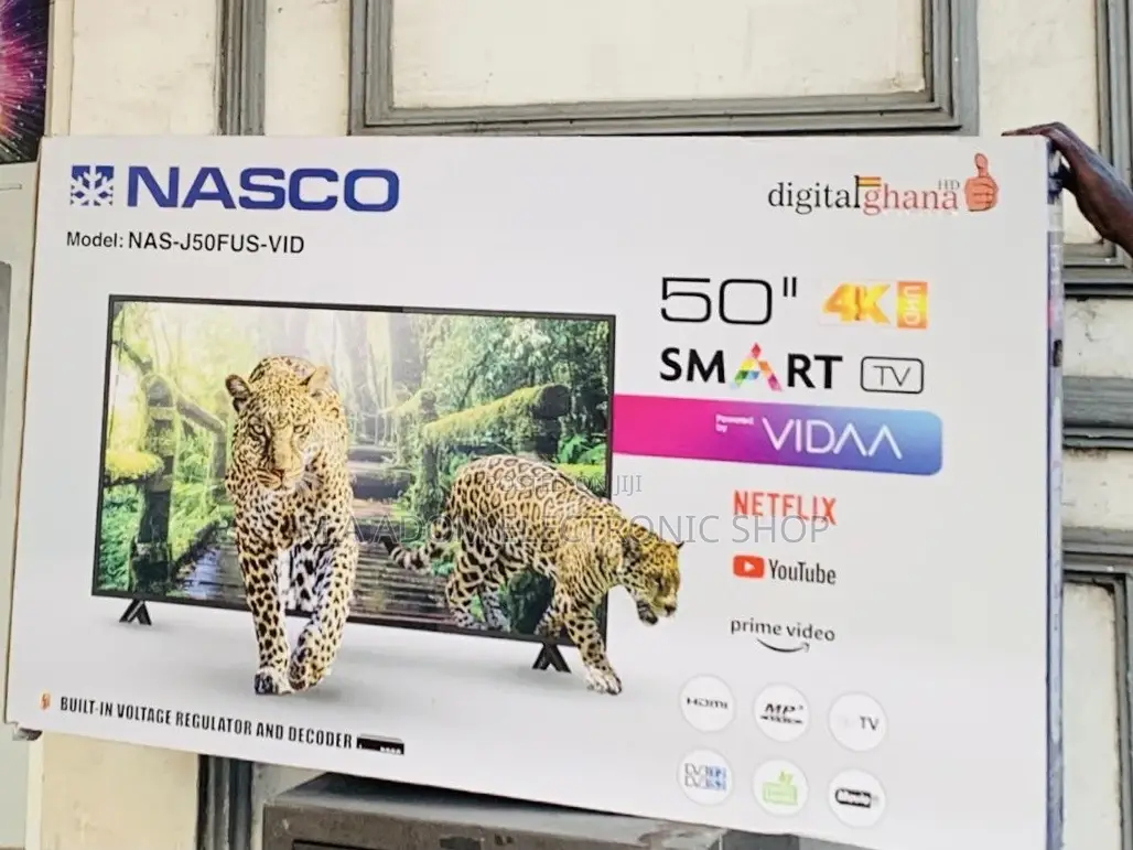 Order Affordable Nasco 50” Smart Satellite Tv.