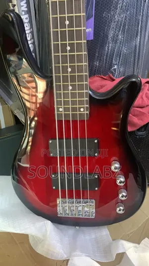 Ibanez Active Bazz Guitar (Red)