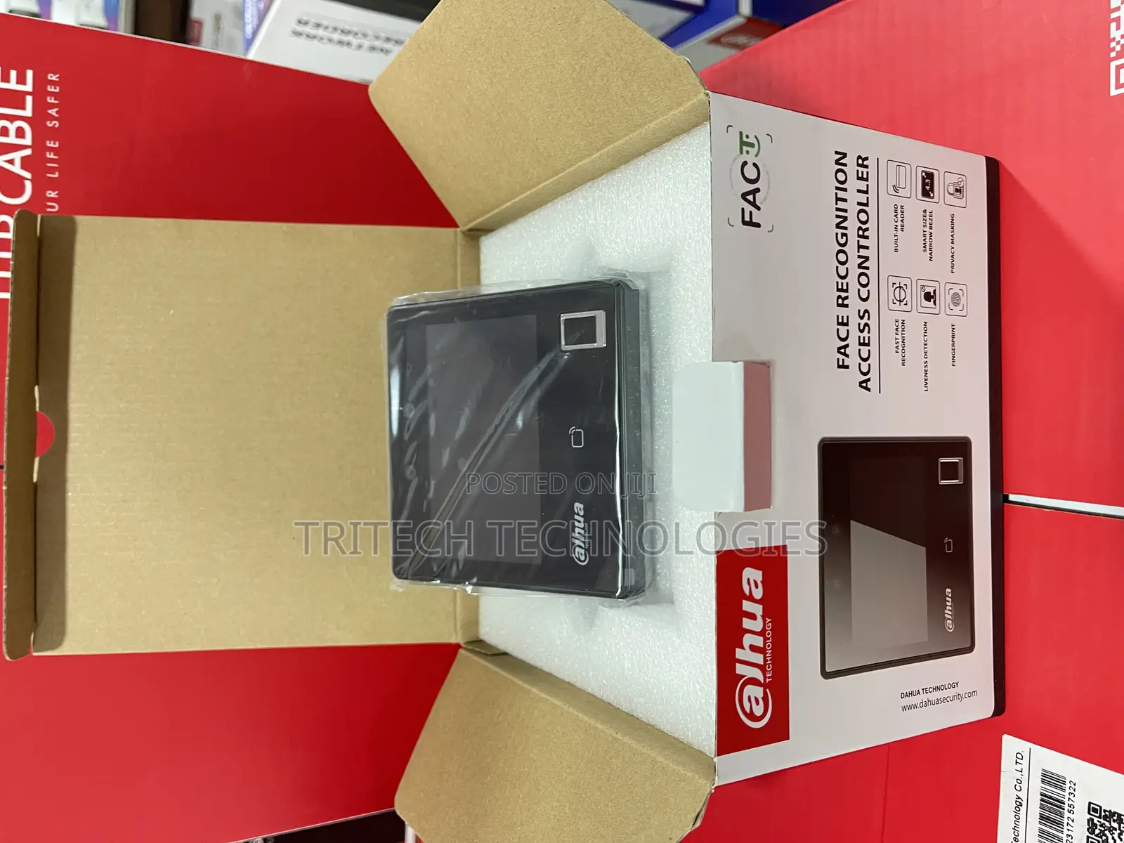 Dahua Fingerprint Time Attendance + Face Recognition Access