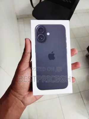 New Apple iPhone 16 256 GB Black