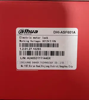 Dahua Electric Smart Lock Asf601a (Mute Lock)