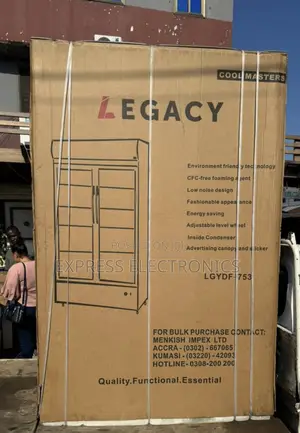 Brand New Legacy Double Door Fridge LGYDF-753