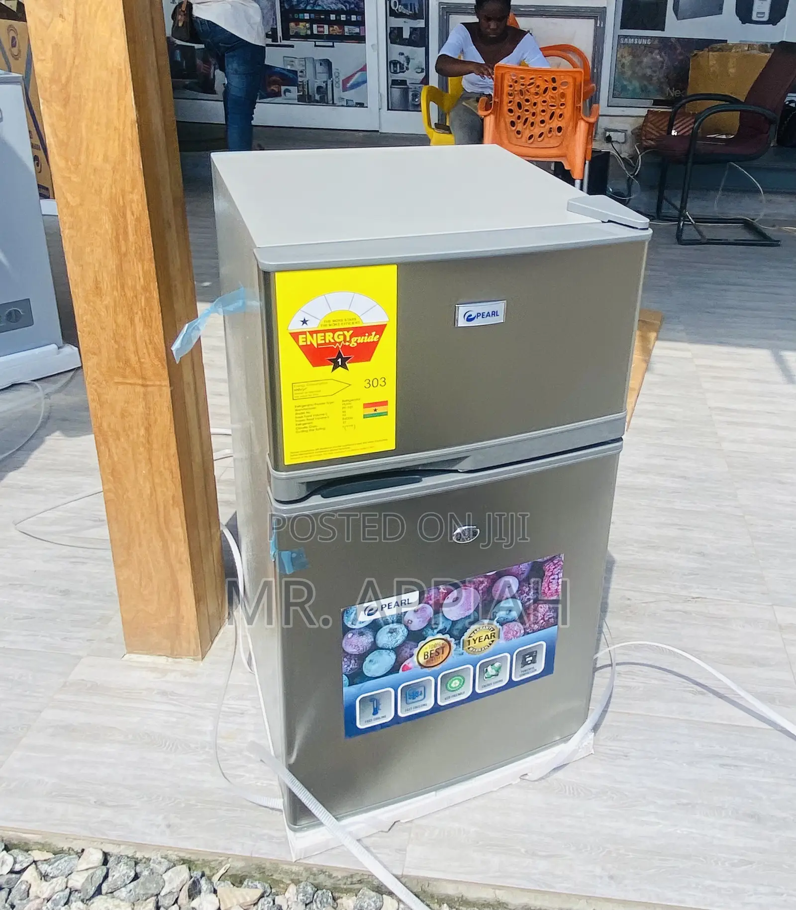 Order Classic Pearl PF —111H Double Door Fridge.