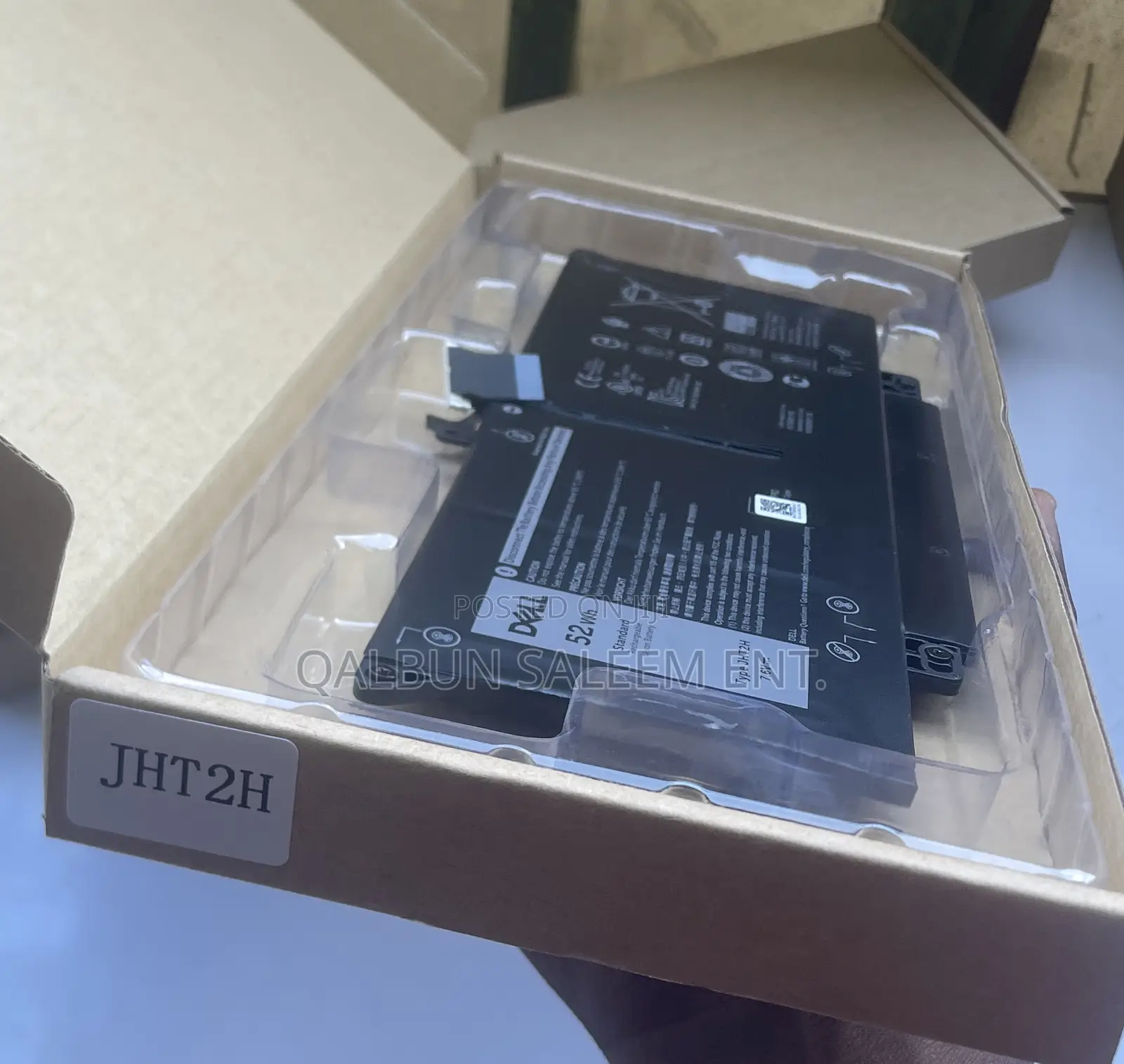 Dell Jht2h Hrgyv Laptop Battery For Latitude 7310 7410 7410