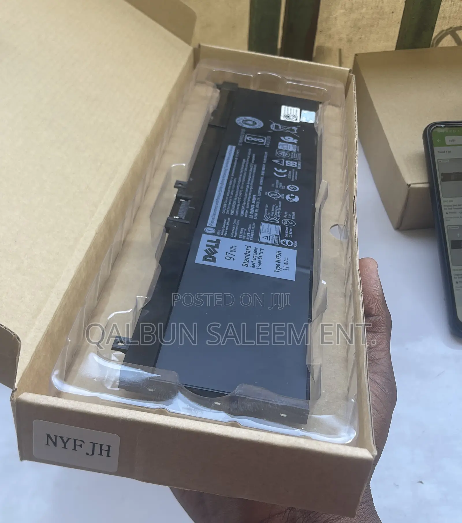 Dell Nyfjh Battery For Precision 7530 7730 7540 7740 Series