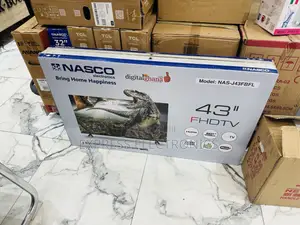 Available Now Nasco 43” Satellite  Digital Television