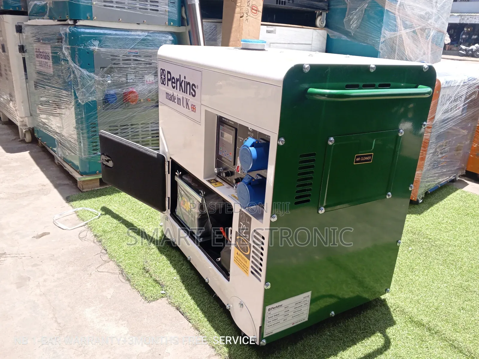 Auto Perkins Generator 15kva 16500W Silent Generator 35HP