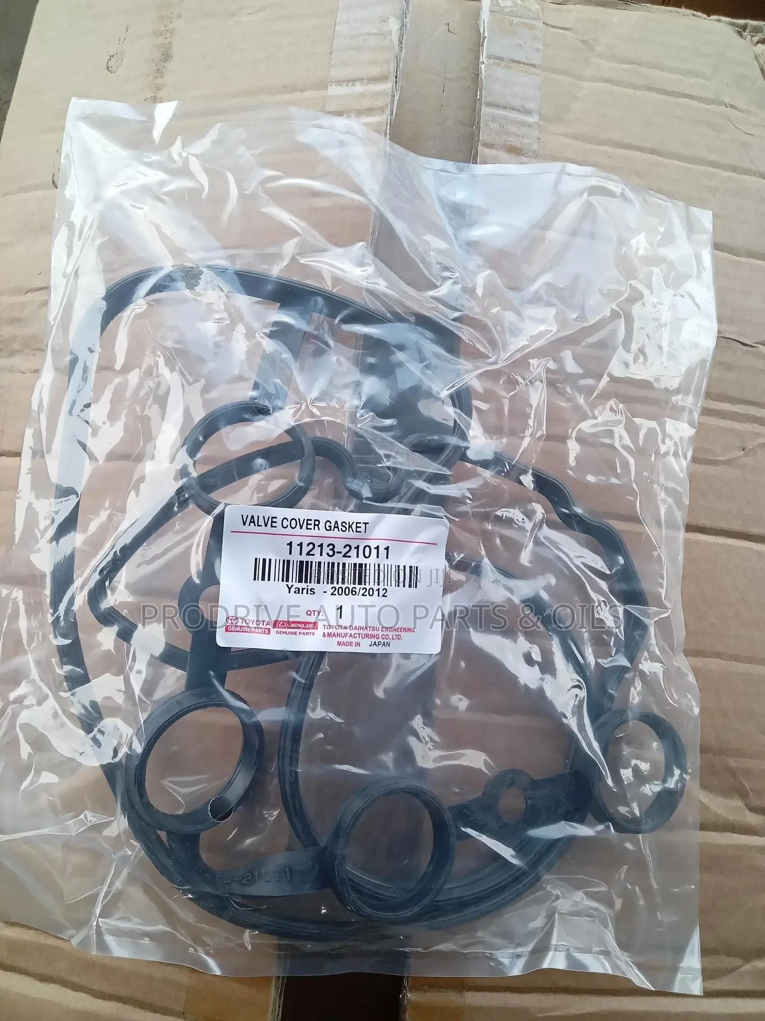 Yaris 2006/2012 Valve Cover Gasket 11213-21011