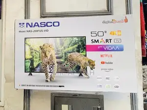 Order Authentic Nasco 50” Uhd Smart Television.