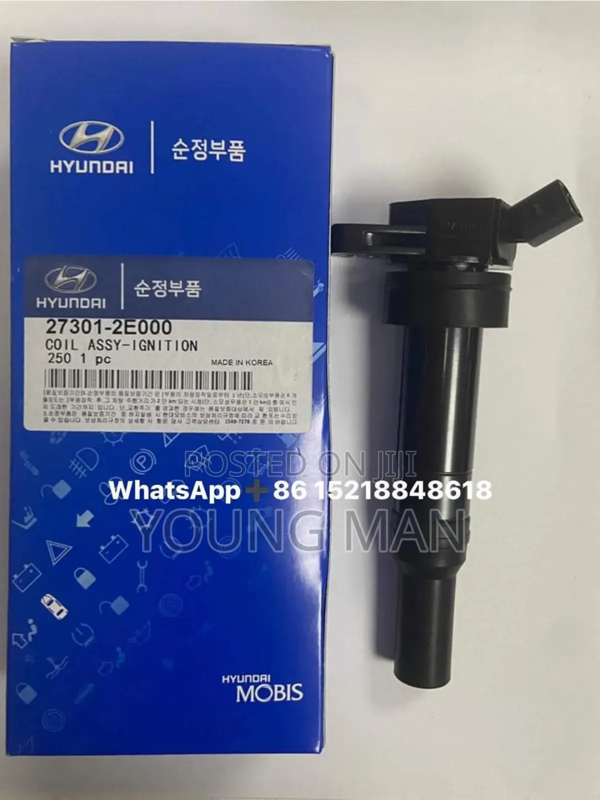 Hyundai Accent, Tucson, Elantra, Sonata, Santa Fe Coil