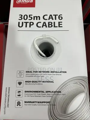 Dahua Cat6 Cable UTP 305M Mixed Copper Network Cable