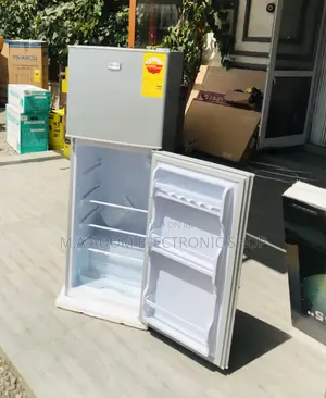Authentic Nasco 90ltr Double Door Electric Fridge,Nasf2-18fl