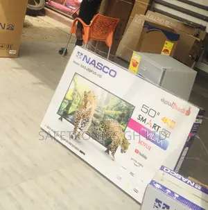 50 Liters Nasco Led Smart Sleek (Black) Tv