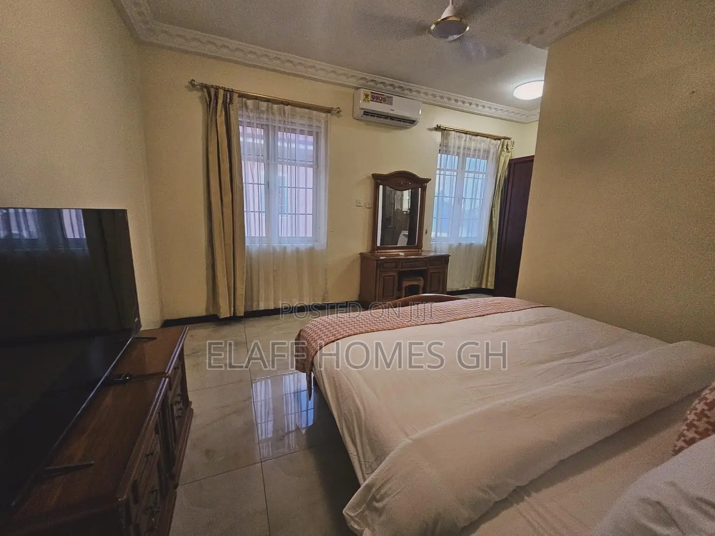 Furnished 2bdrm Apartment in Elaffhomesgh, East Legon for rent