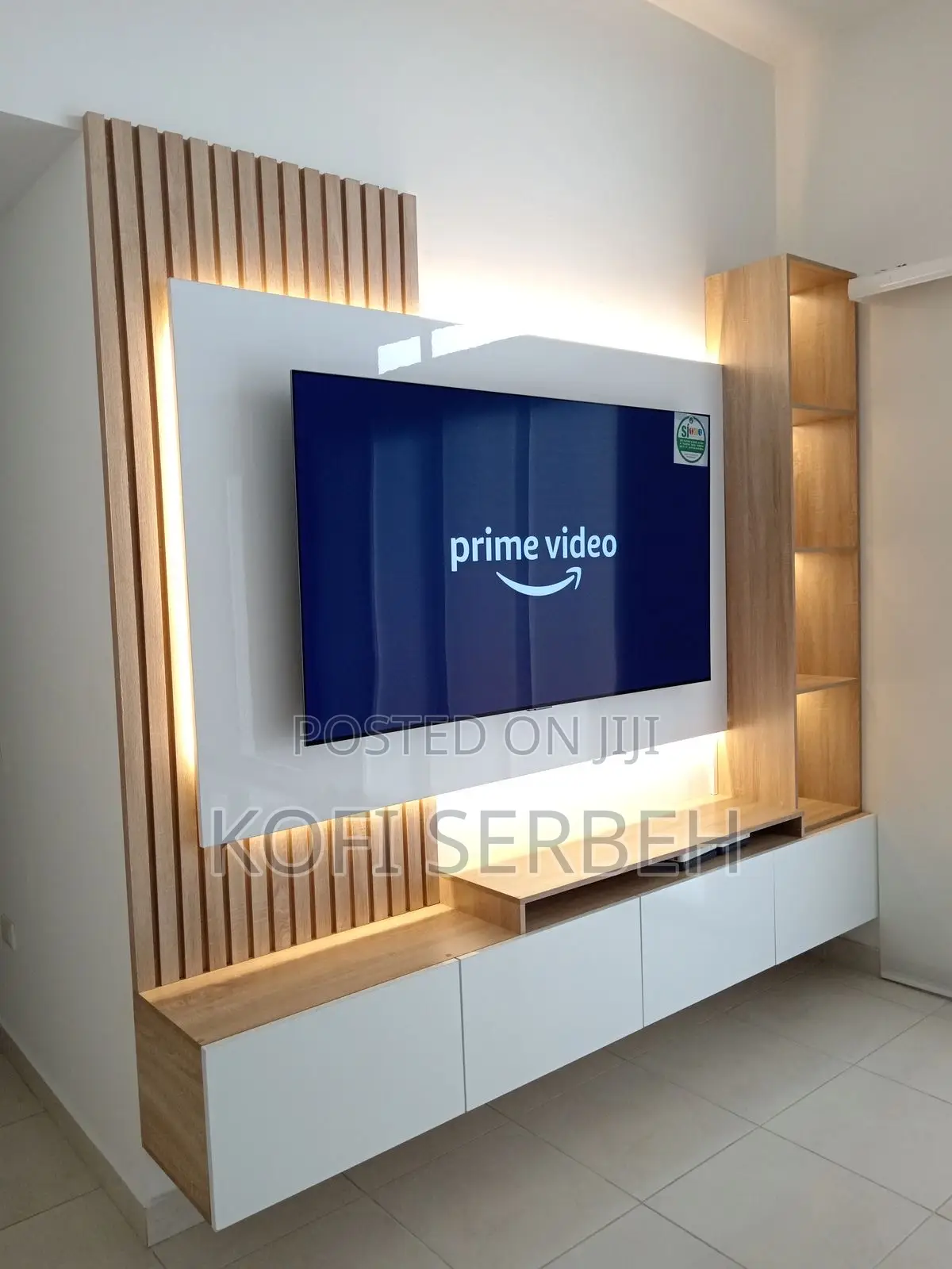 Quality Tv Unit (Foreign Wood)
