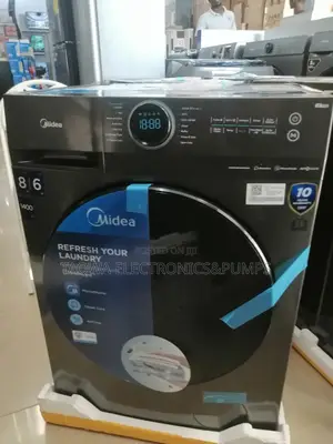 Midea 8kg /6kg Front Load Full Automatic Washing Machine