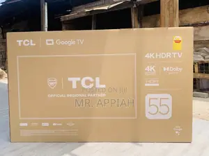 Durable TCL 55p635 55 Inch Uhd Smart Frameless Tv.