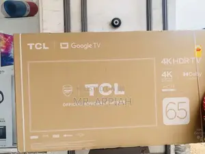 Well Design TCL 65p635 65” Uhd Smart Frameless Google Tv