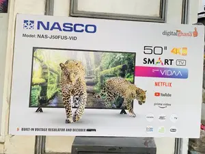 Order Authentic Nasco 50” Uhd Smart Electric Tv.
