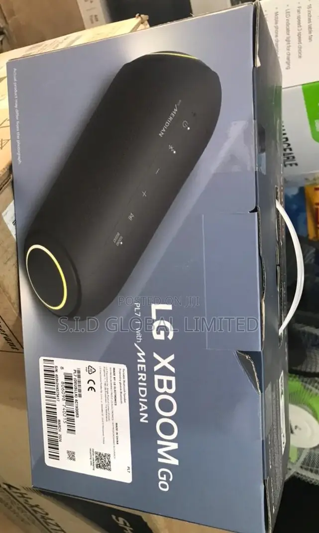 Colourful LED Light LG XBOOM Go PL7 Bluetooth Speaker