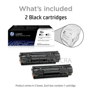 Hp 36a Cb436d Toner Cartridges Black