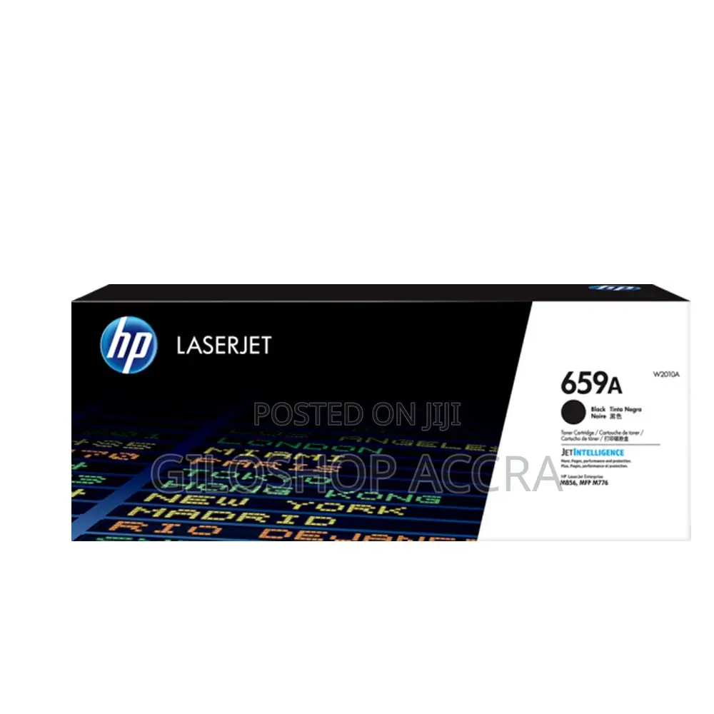 HP 659A Black Original Laserjet Toner Cartridge, W2010A