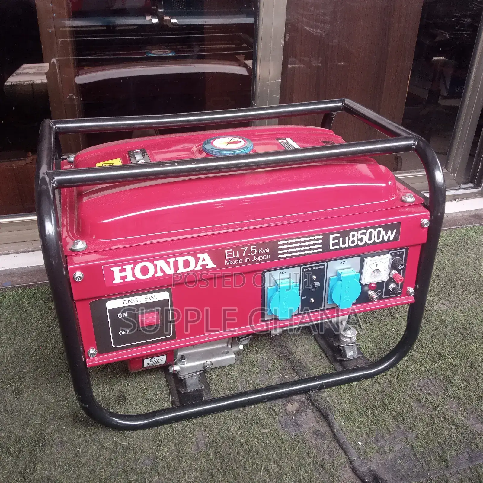 Honda Generator 7.5k 8500w Silent Pull Start Generator
