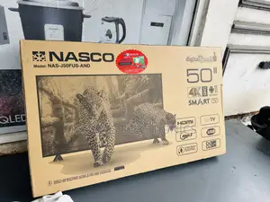 Available Now Sleek Slim Uhd Smart Nasco 50”Television