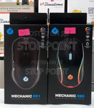 Sleek Rechargeable Wireless Gaming Mouse