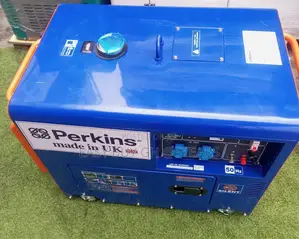 Perkins Generator Generator 10kva 13000watts Diesel Used.