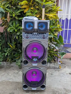 15'' Powerful Rechargeable Speaker With Microphone