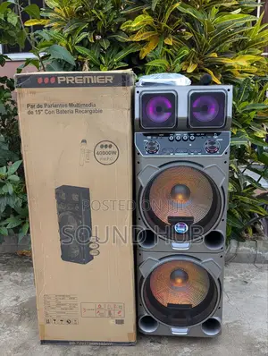 15'' Powerful Rechargeable Speaker With Microphone