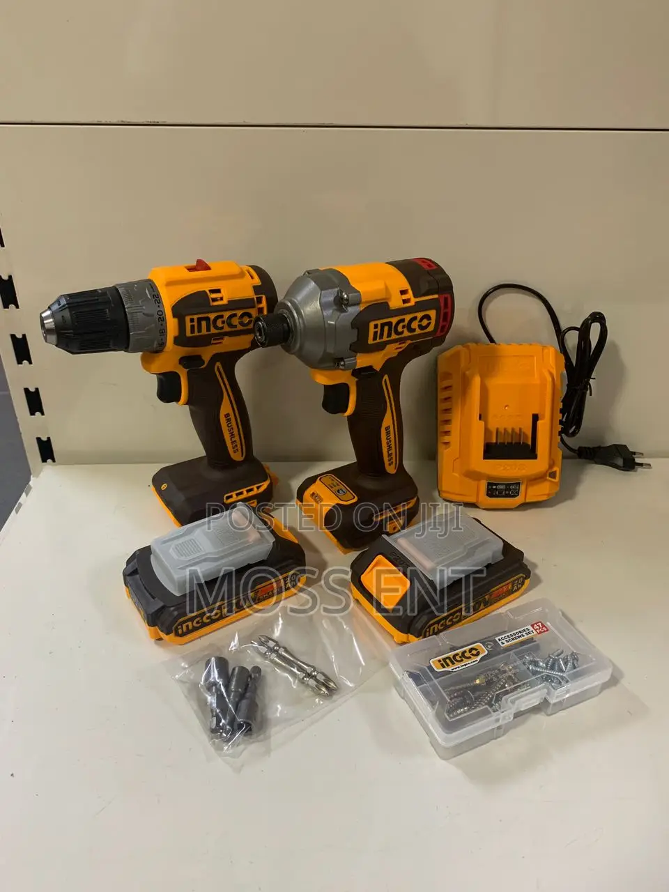 Cordless 2 PCS Combo Kit Drill + Driver 20v P1c4 - Ckli20272