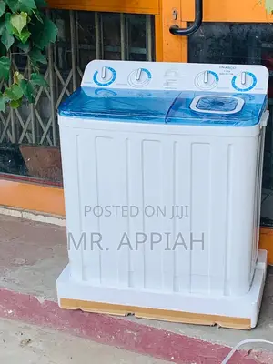 Latest Nasco 7kg Semi-Auto Washing Machine + Spin/Dry.