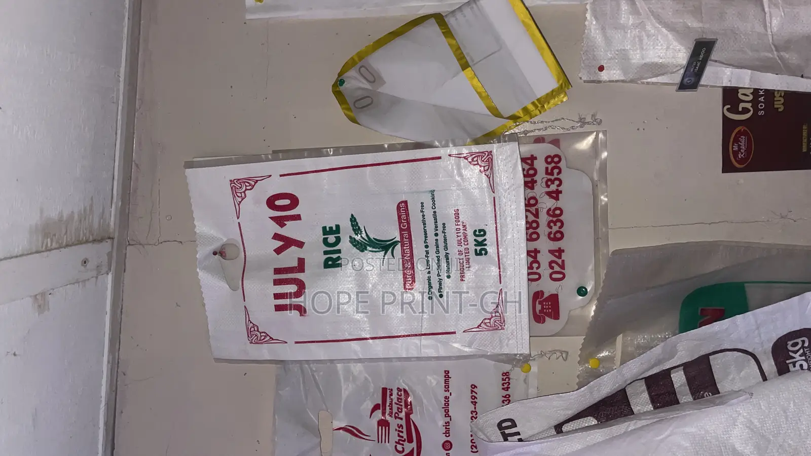 Digital Sack Printing