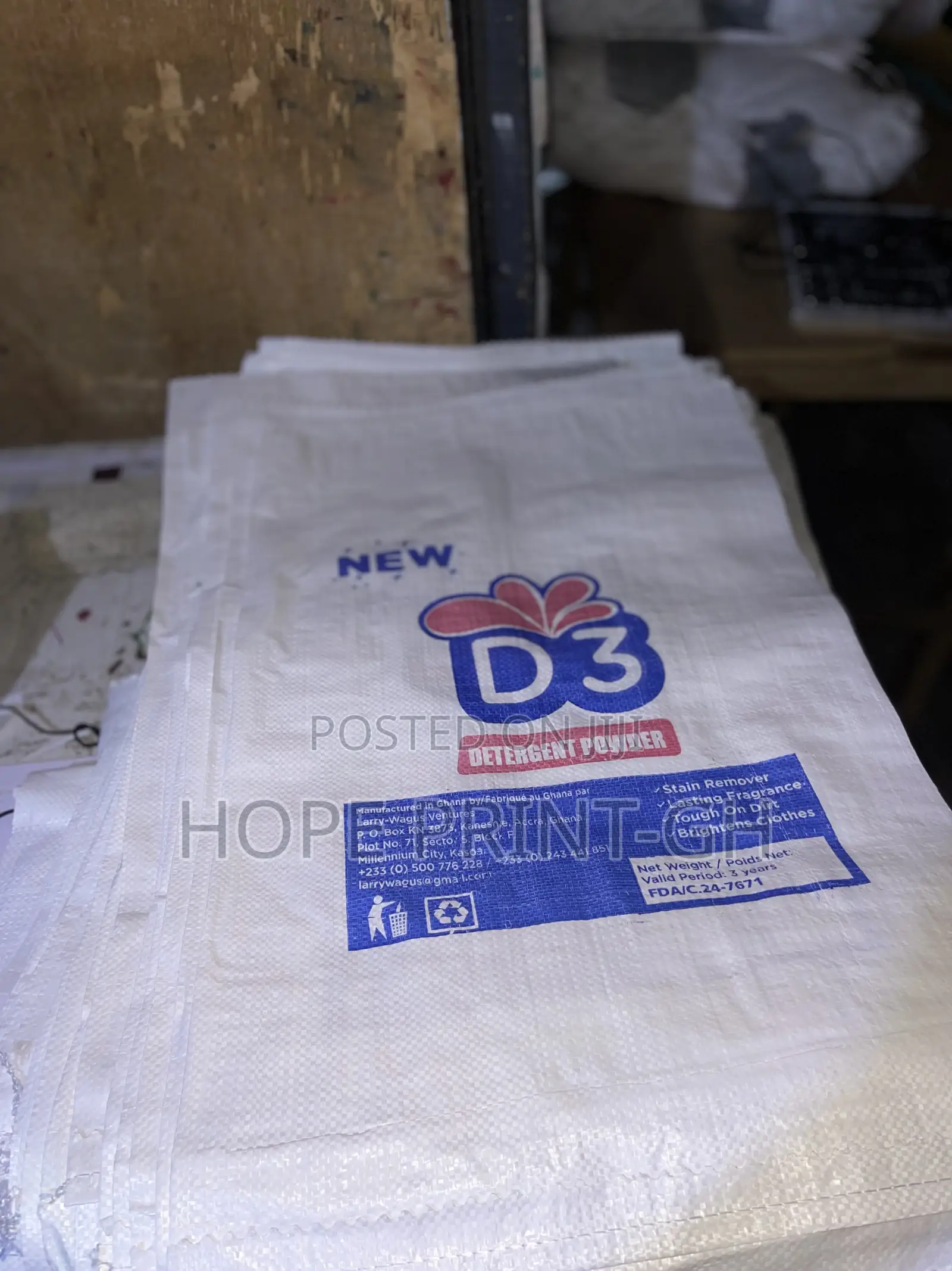Digital Sack Printing