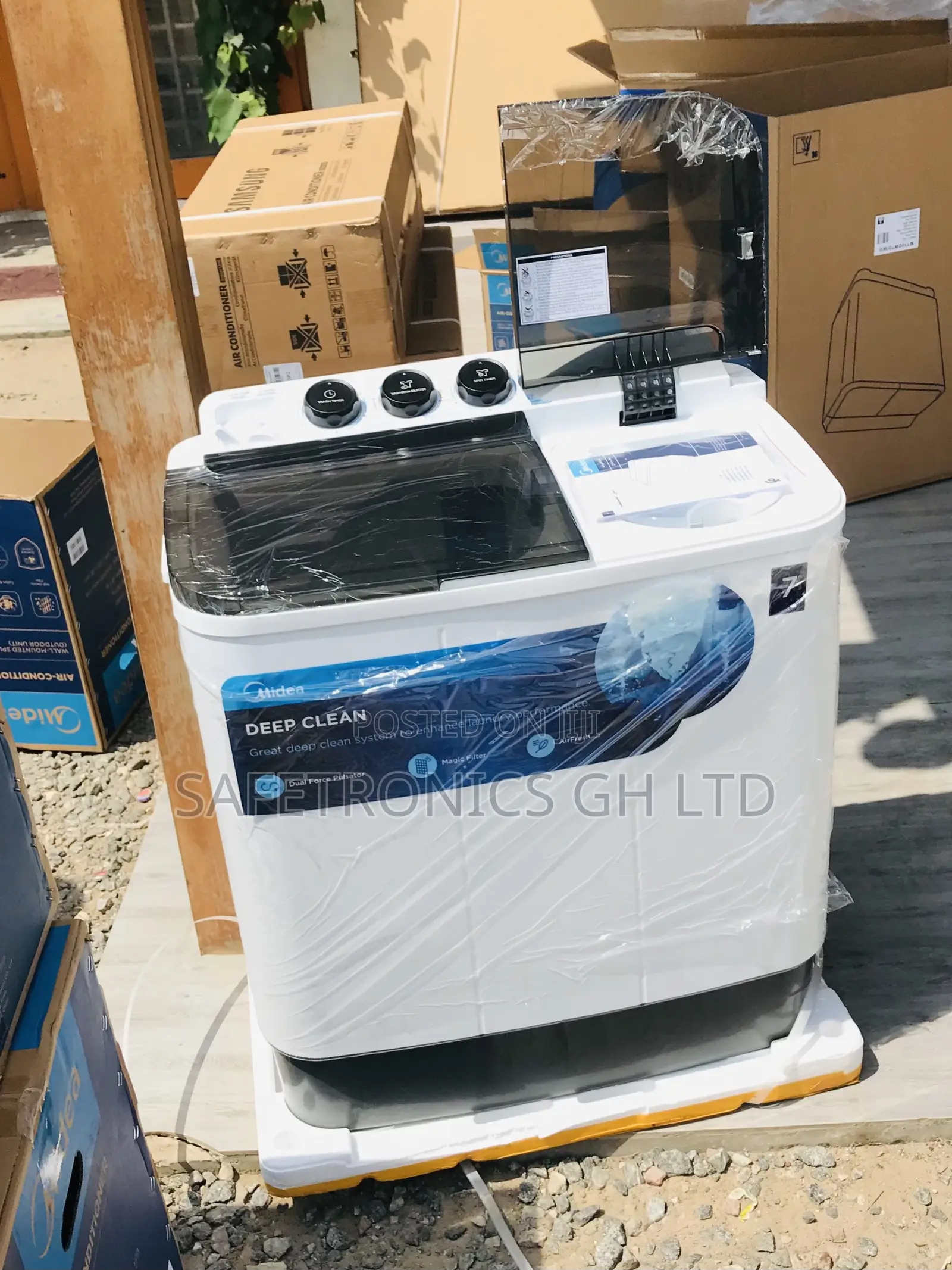 Order Lastest Midea 7kg Topload Semiautomatic Washer