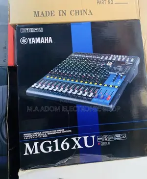Quality Yet Affordable Yamaha MG16XU 16-Input 6 Bus Mixer.