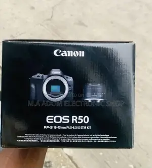 Quality Canon EOS R50 Mirrorless Camera for Photos Video