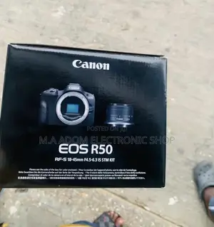 Shop Authentic Canon EOS R50 Mirrorless Camera(Black) 