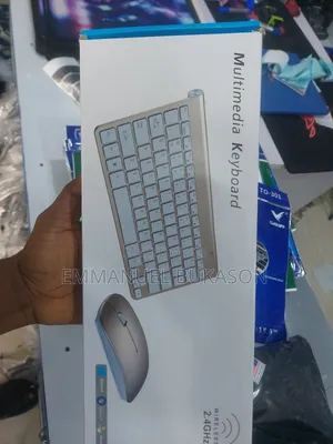 Multimedia Wireless Keyboard and Mouse