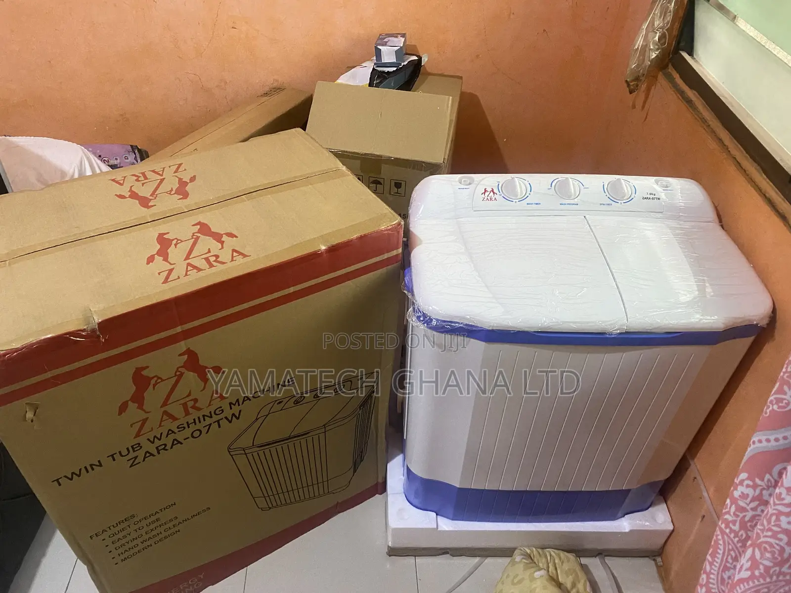 Zara 7kg Semi Automatic 7kg Washing Machine Zara-07tw