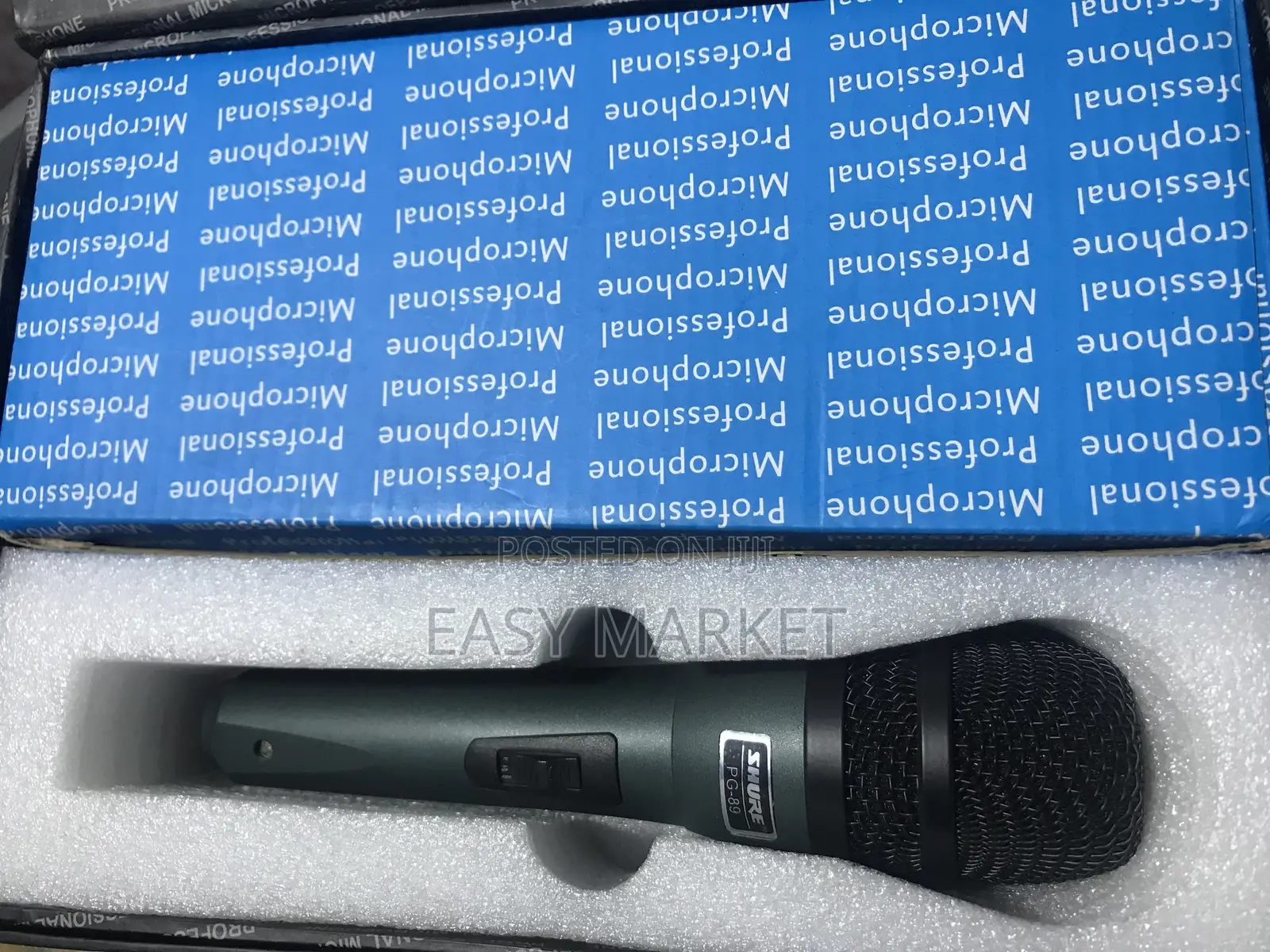 Powerful Shure Cord Mics