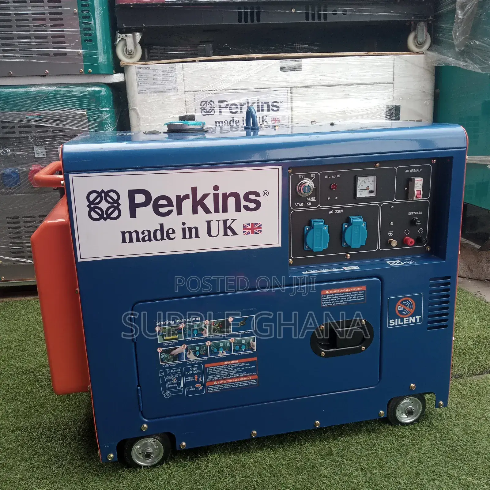 High Efficiency Perkins Silent Diesel Generator Generator
