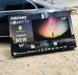 Order Sealed 65 Inch (Black)Asano Smart Wedos LED Tv