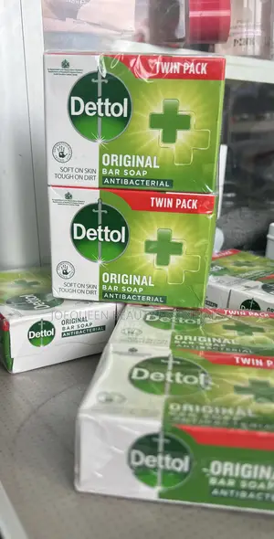 Dettol Original Antibacterial Bar Soap Twin Pack