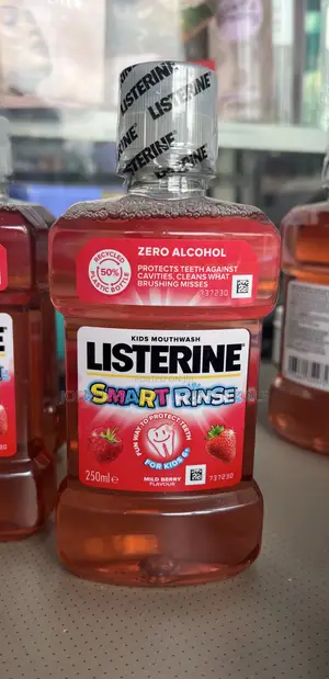 Listerine Kids Strawberry Flavored Mouthwash